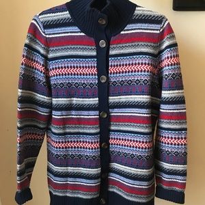 🔥SWEATER SALE!!!!🔥 L.L.Bean Striped Cardigan